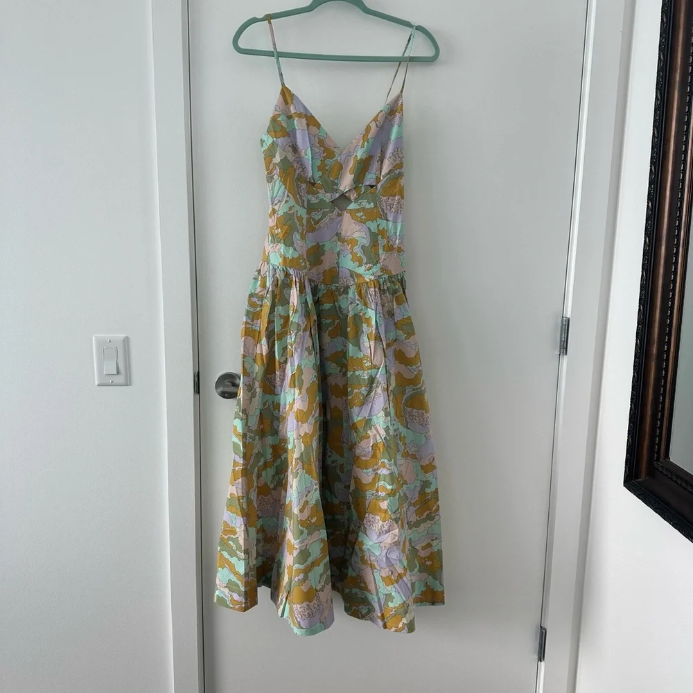 ALEMAIS
graphic-print organic cotton dress US 6, AU 10 - Picture 3 of 7